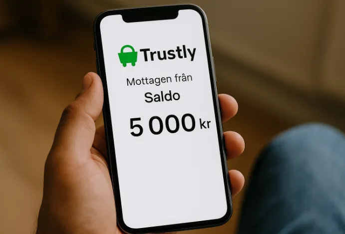 Trustly-lån – få pengarna direkt på kontot med trygg svensk teknik
