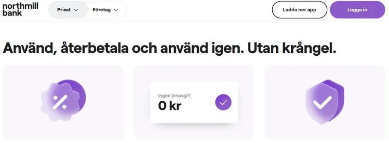 Northmill Bank bäst för större belopp och långa löptider